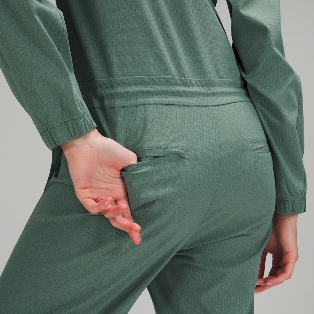 LULULEMON NWT VENTLIGHT ZIPPERED JUMPSUIT TIDEWATER TEAL 14 - Picture 5 of 14